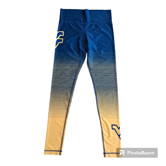 Sideline Apperal West Virginia Mountaineers Leggings Size M - Picture 1 of 13